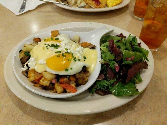 Farmers hash breakfast for the spring sleects seasonal menu!