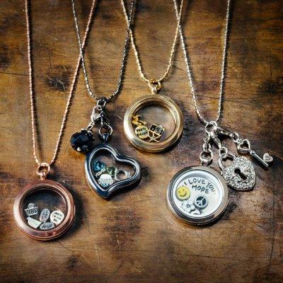 Unique living locket designs