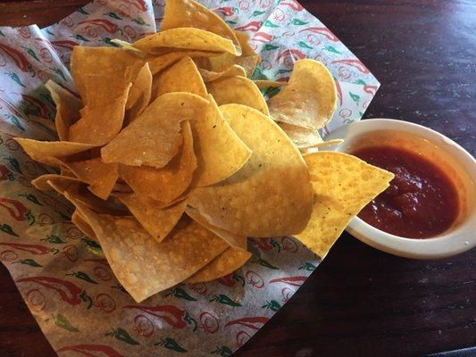 Chips and salsa