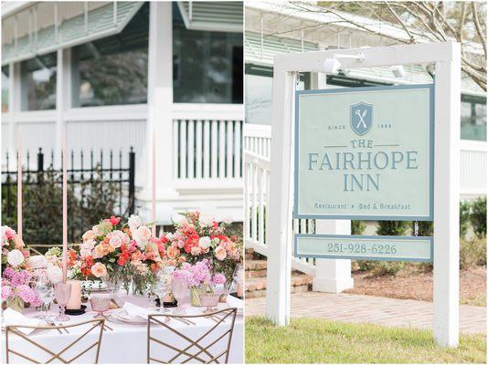 weddings and receptions at the Fairhope Inn - with photographer Elizabeth Gelineau