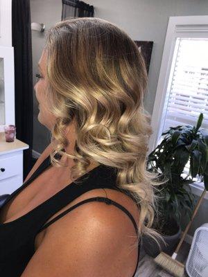 Shiny Blond Balayage! By Meredith