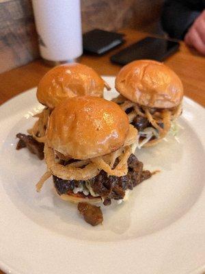 Special of the Day: Blue Cheese Short Rib Sliders