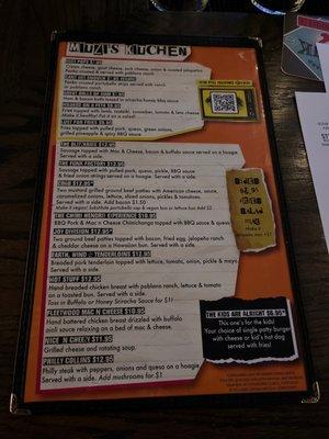 Food Menu