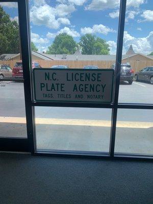 DMV - License Plate Agency