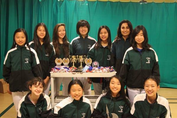 National Women's Foil Team - National & Jr Olympic Champions