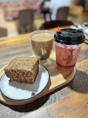 Mufawar (hot coffee) Date Cake