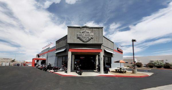 Death Valley Harley-Davidson front of the building