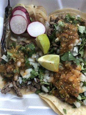 Asada tacos