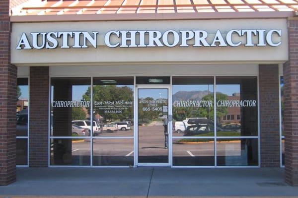 Austin Wellness Center (formerly Austin Chiropractic Center) is conveniently located in Centennial Center near Via Toscana Restaurant