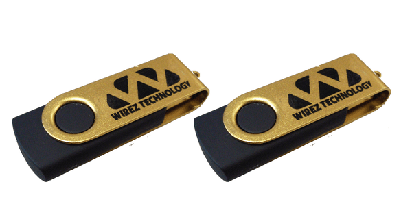 Customized USB flash drive with your company's name