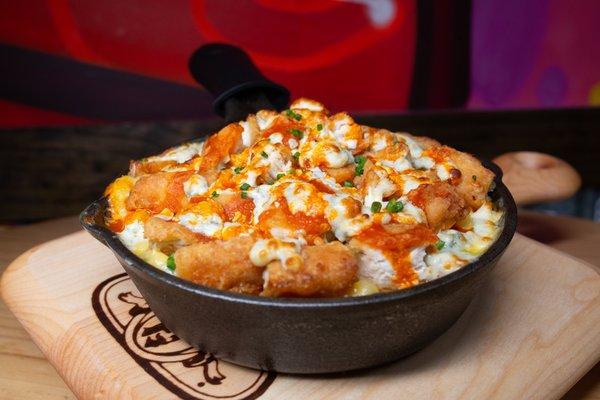 Buffalo Chicken Mac Skillet