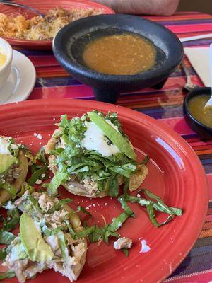 Sopes and salsa