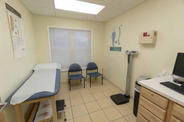 One of our exam rooms.