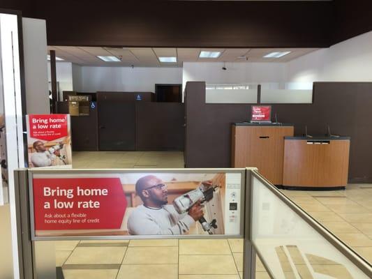 Safe deposit box area