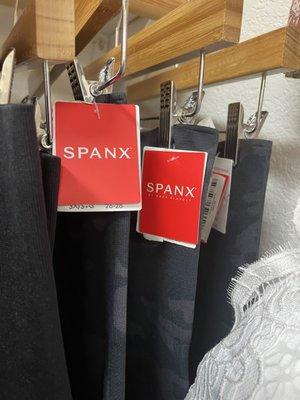 Great selection of spanx.