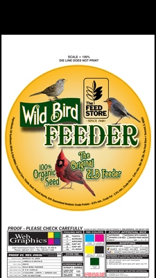 The BEST disposable wild bird feeder on the market! Made and sold right here at The Feed Store!