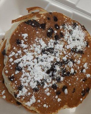 Choclate chip pancakes