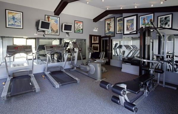 The Fitness Room in the Island Club