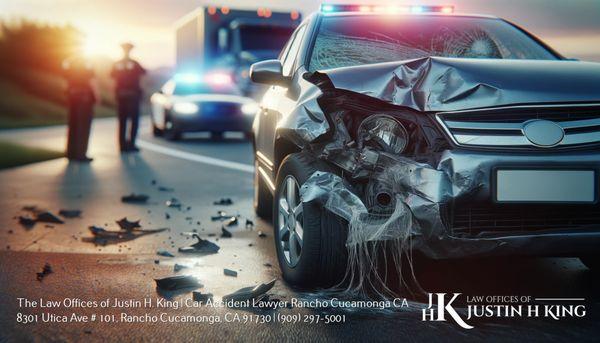 Accident Lawyer Rancho Cucamonga CA | The Law Offices of Justin H. King | https://justinkinglaw.com