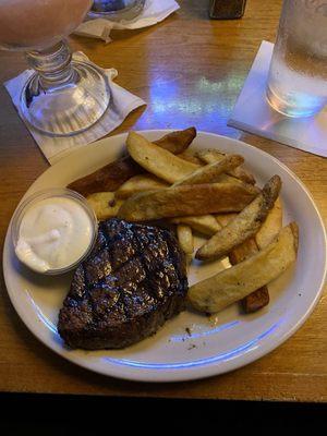 Steak Fries and Hand-Cut Sirloin*