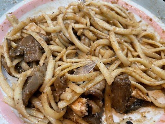 Piece of plastic in my takeout chicken Marsala.