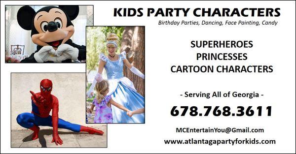 Atlanta GA Party for Kids