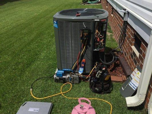 Condenser maintenance