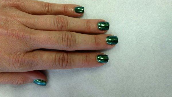 Chrome nails