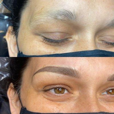 Combination Brow Transformation