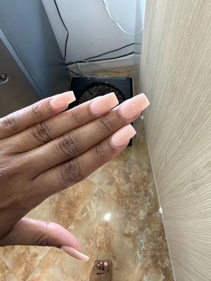 Fresh done manicure