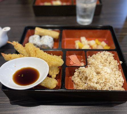 Shrimp Tempura Bento Box