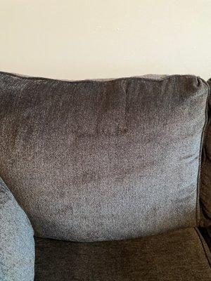 Repaired cushion