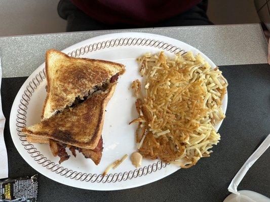 Texas Bacon Cheesesteak Melt