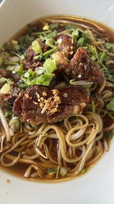 Crispy Duck Noodle Soup