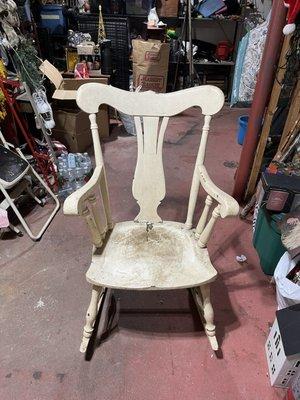 100 year old rocker BEFORE