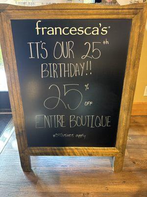 francesca's