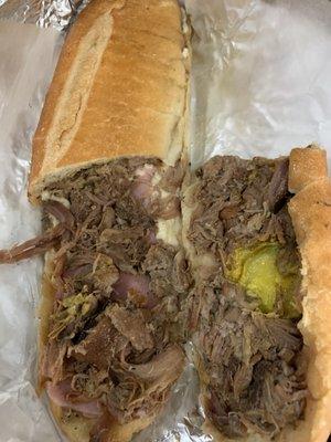 Huge Cubano Sandwich