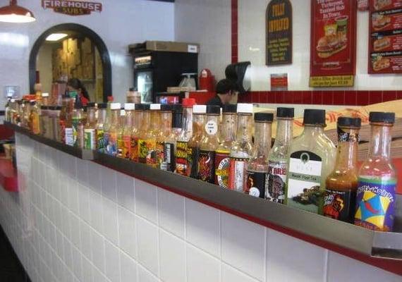 Firehouse Subs - Panama City Beach, FL: Hot Sauces