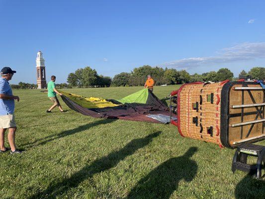 Balloon prep