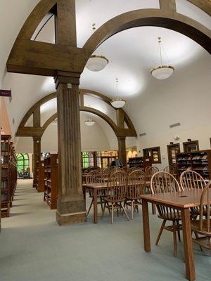 The reading room.