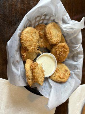 Fried green tomatoes