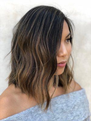 Babylights and balayage by Steven Waldrop