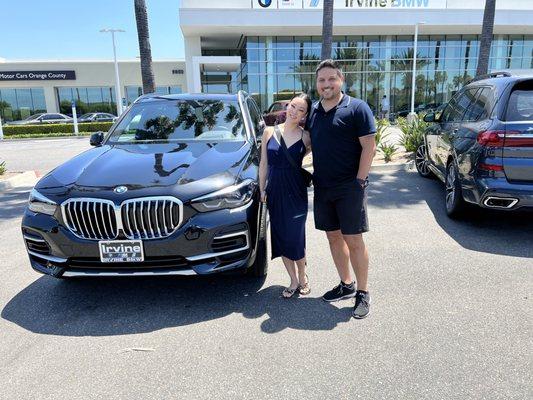 Finally found our perfect family car through Jason at Irvine BMW!