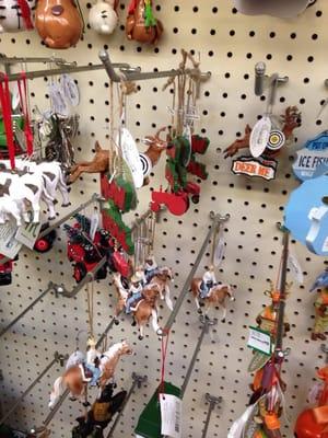 Tacky Christmas ornaments aplenty