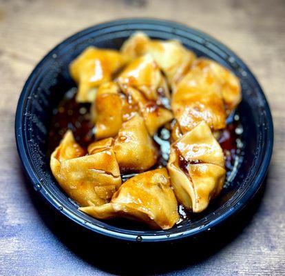 Ginger wonton app - not bad sauce was a bit much