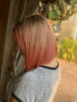 Sunset hair!