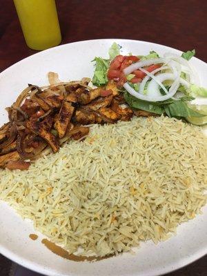 #13 Chicken Steak with Rice