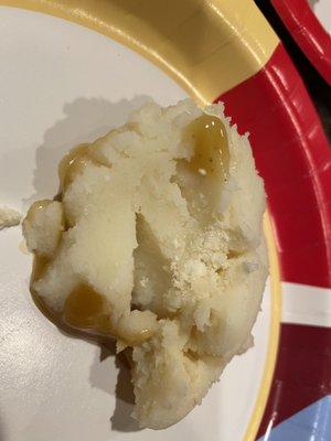 Powder mashed potatoes