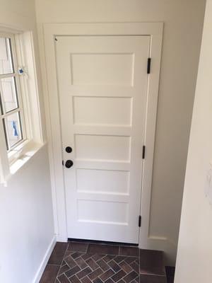 Fire door to match existing property