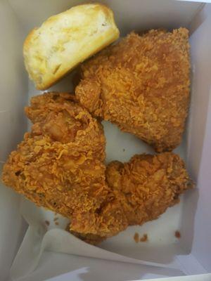 4 piece combo fried chicken